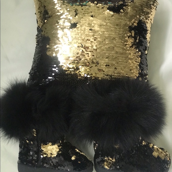 Custom made toddler girl sequin boot - Picture 3 of 3